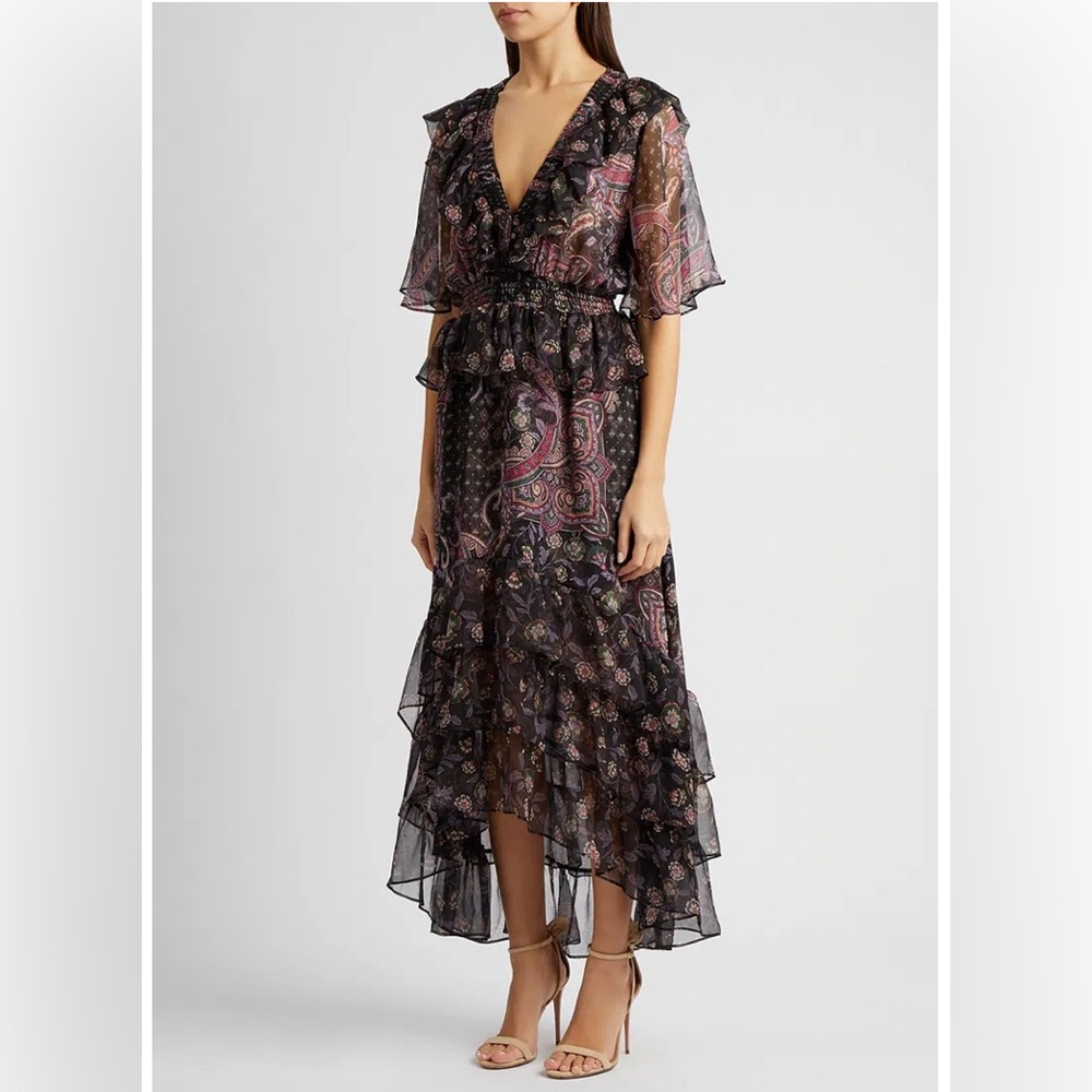 Misa Marnie Midi Dress